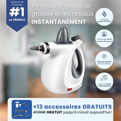 SteamPro™ – Nettoyeur à vapeur