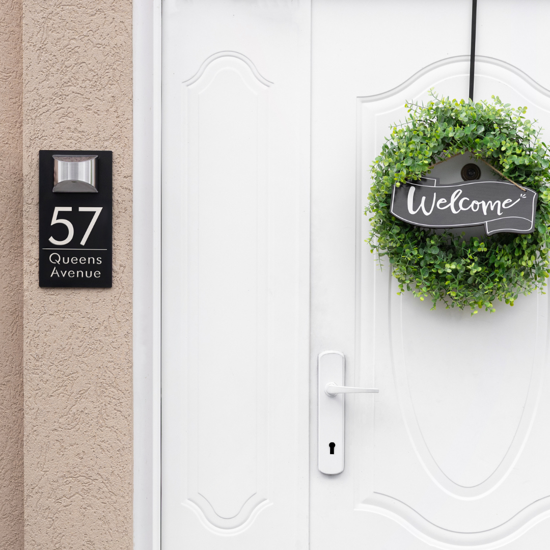 LumaPlaque™ – Plaque de maison solaire