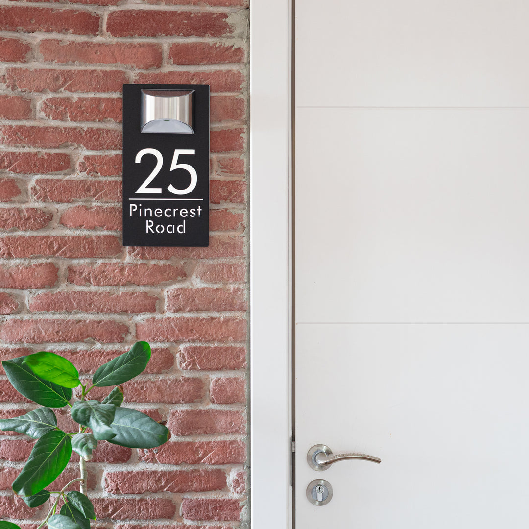 LumaPlaque™ – Plaque de maison solaire