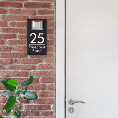 LumaPlaque™ – Plaque de maison solaire