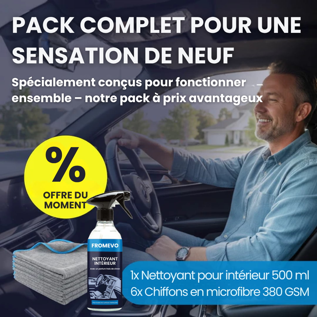 CleanRide™ — Kit d'entretien auto