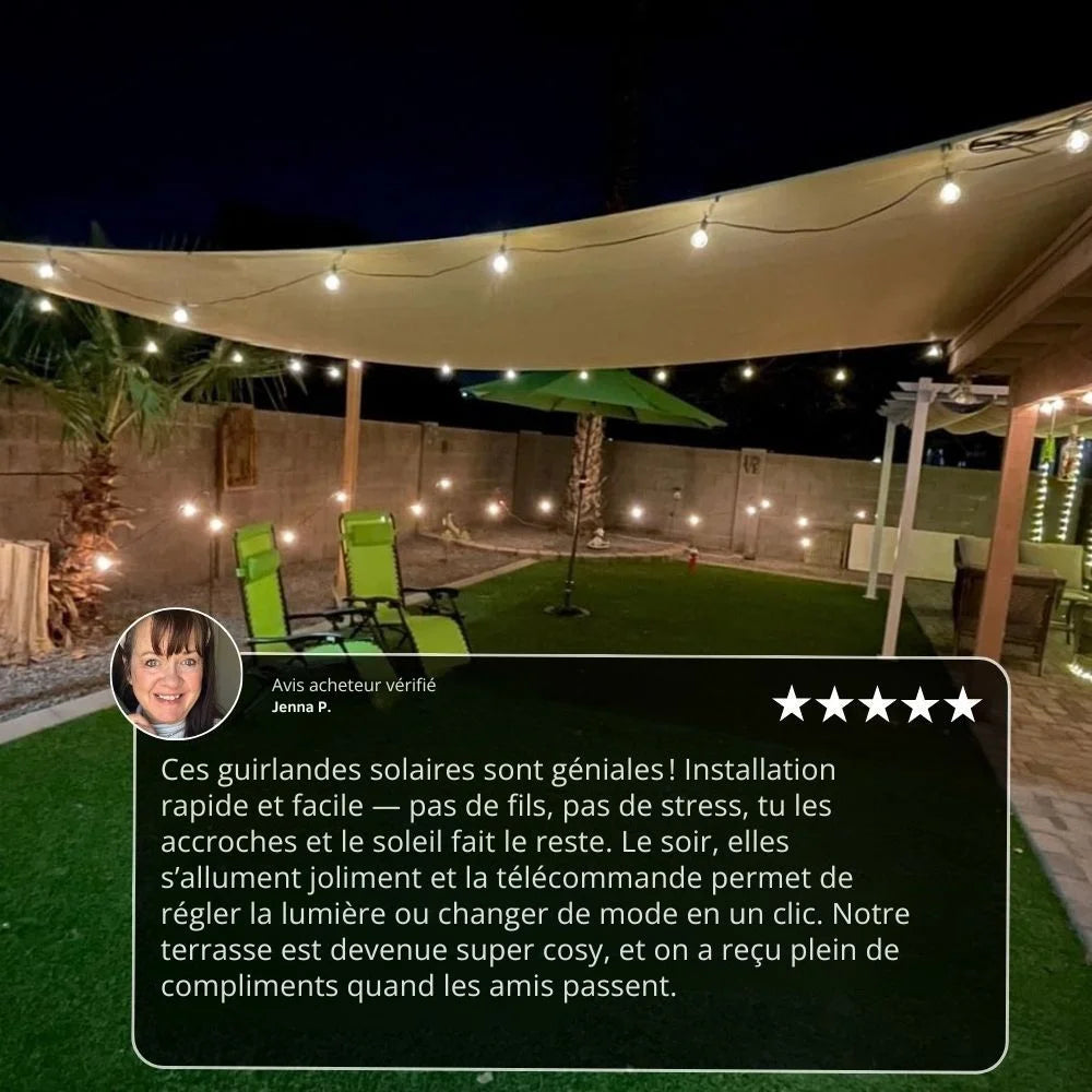 FromEclairage - Guirlandes Solaires Décoratives