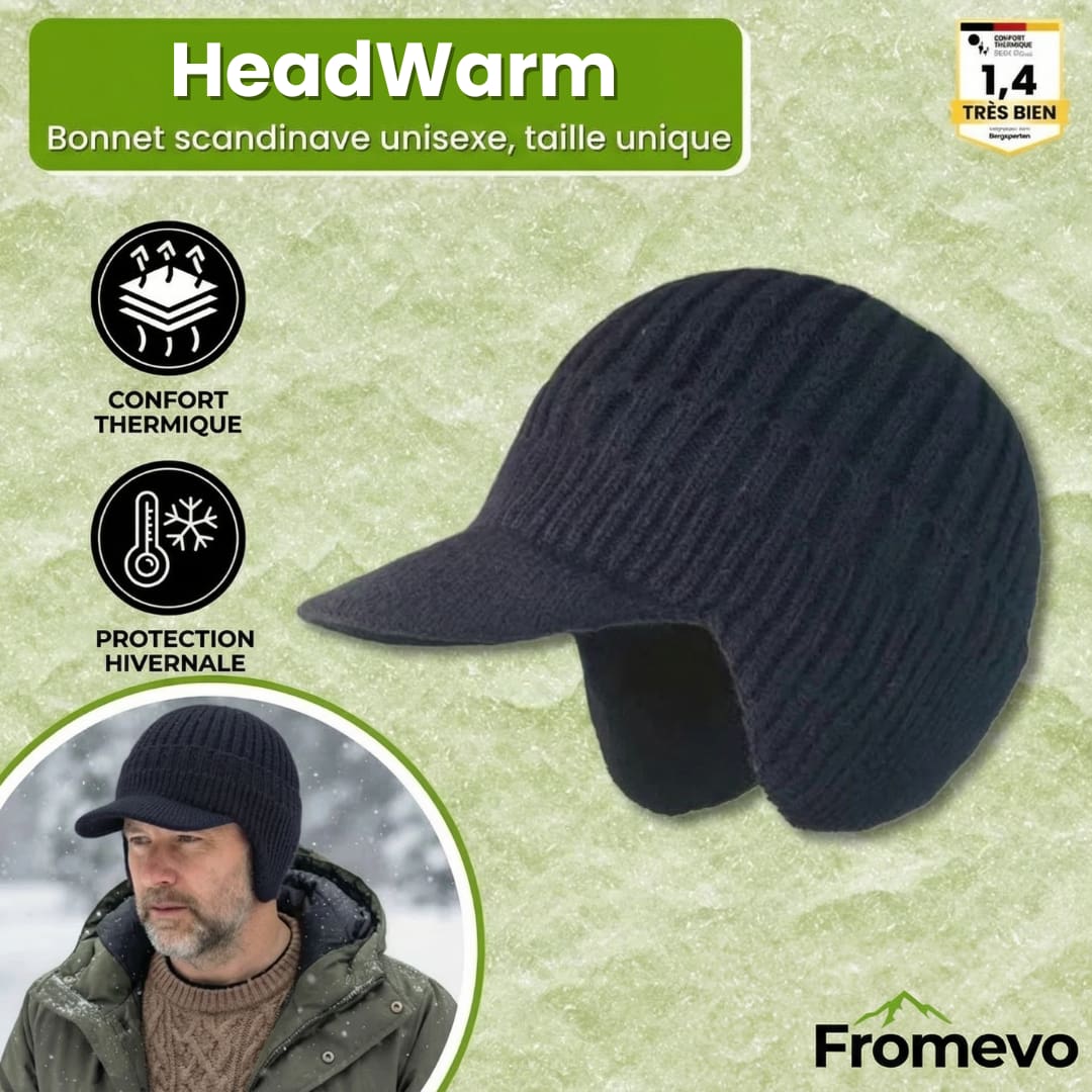 HeadWarm - Bonnet Scandinave Unisexe