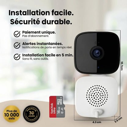 HomeSecur - La caméra de fenêtre intelligente pour votre maison