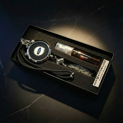 PARFUM DE VOITURE AVEC LOGO (Parfum inclus)