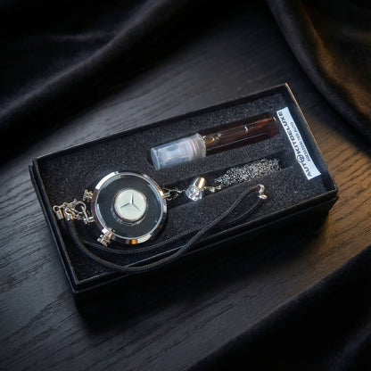 PARFUM DE VOITURE AVEC LOGO (Parfum inclus)
