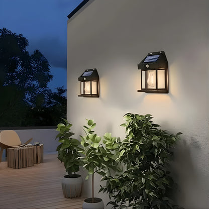 Lampe solaire étanche et moderne
