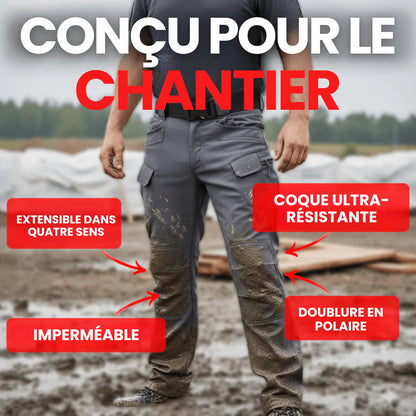 Pantalon utilitaire imperméable Fromevo