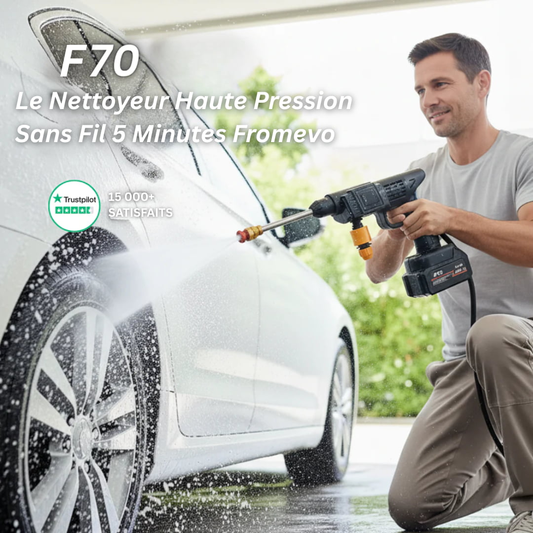 F70 - Nettoyeur sans fil haute pression