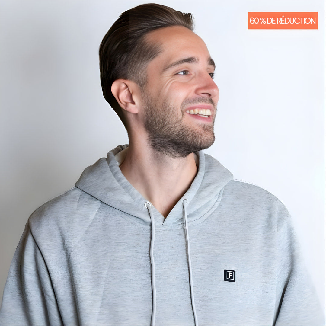 Sweat à capuche chauffant