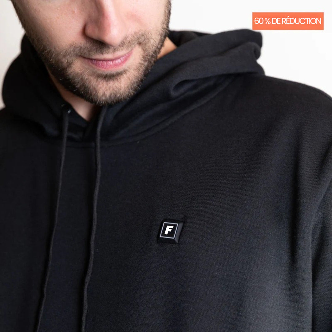 Sweat à capuche chauffant