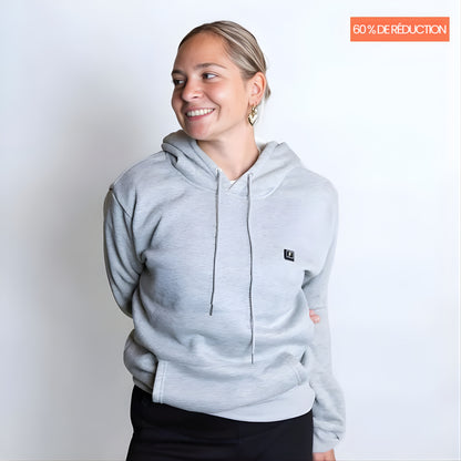 Sweat à capuche chauffant
