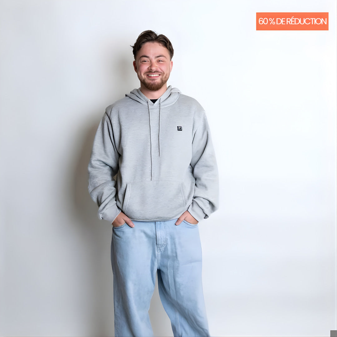 Sweat à capuche chauffant