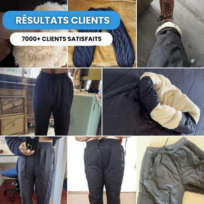 Pantalon thermique unisexe