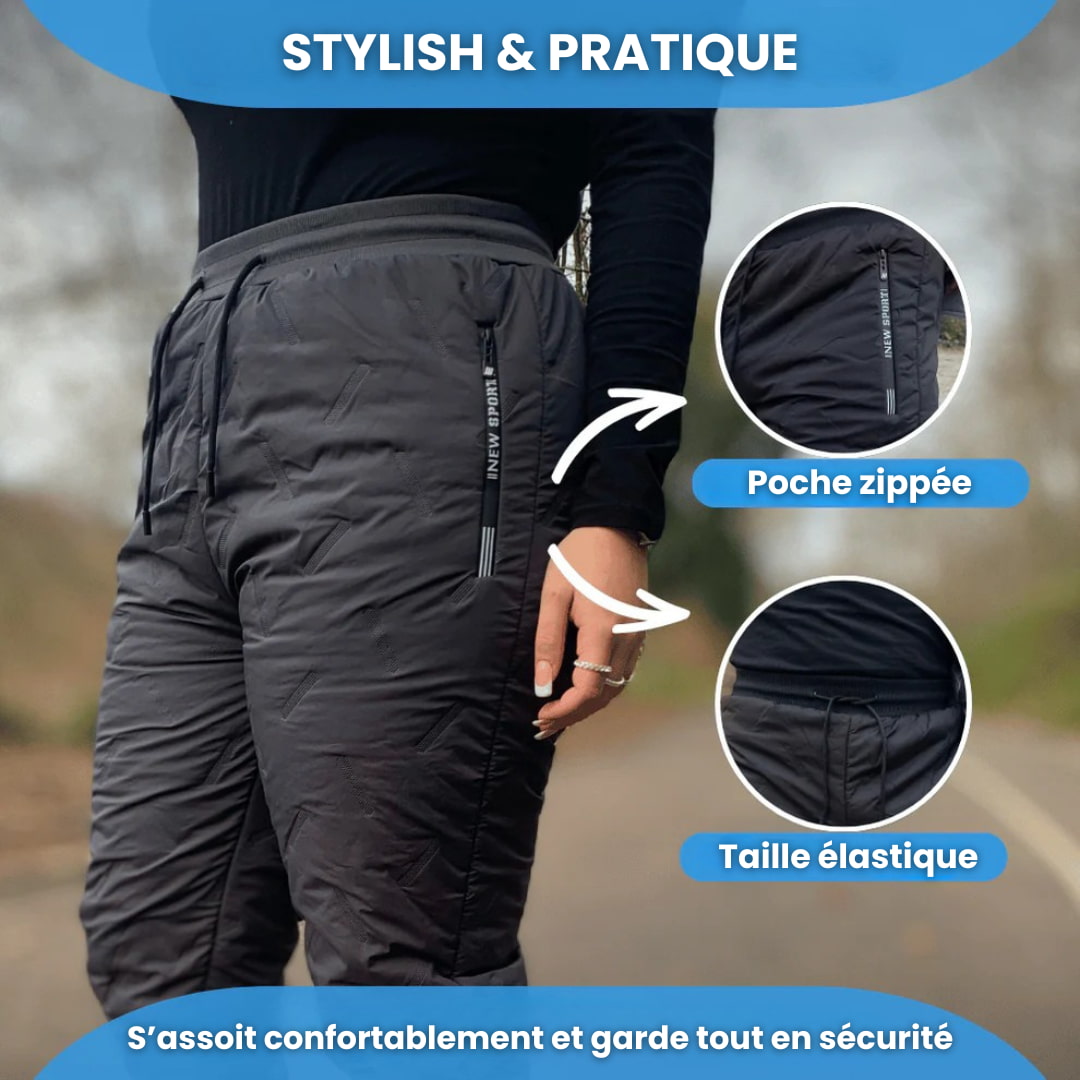 Pantalon thermique unisexe