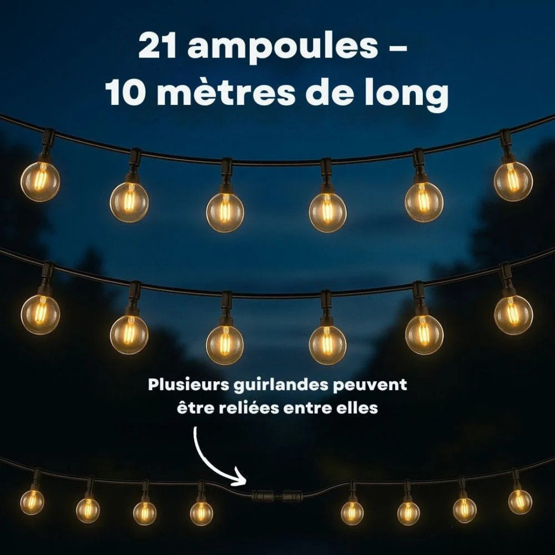 FromEclairage - Guirlandes Solaires Décoratives
