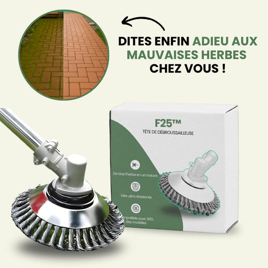 F25 - Tête de débroussailleuse