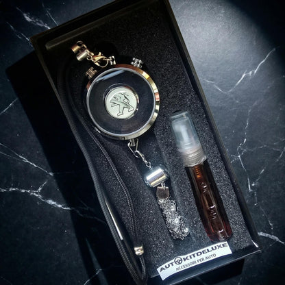 PARFUM DE VOITURE AVEC LOGO (Parfum inclus)