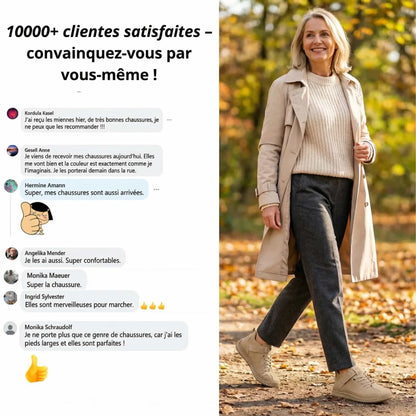 Mia™ - Baskets orthopédiques confortables