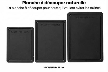 Planche à découper à base de matériaux naturels