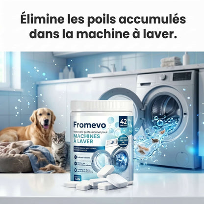 Pastilles de nettoyage pour lave-linge - 42 Pastilles