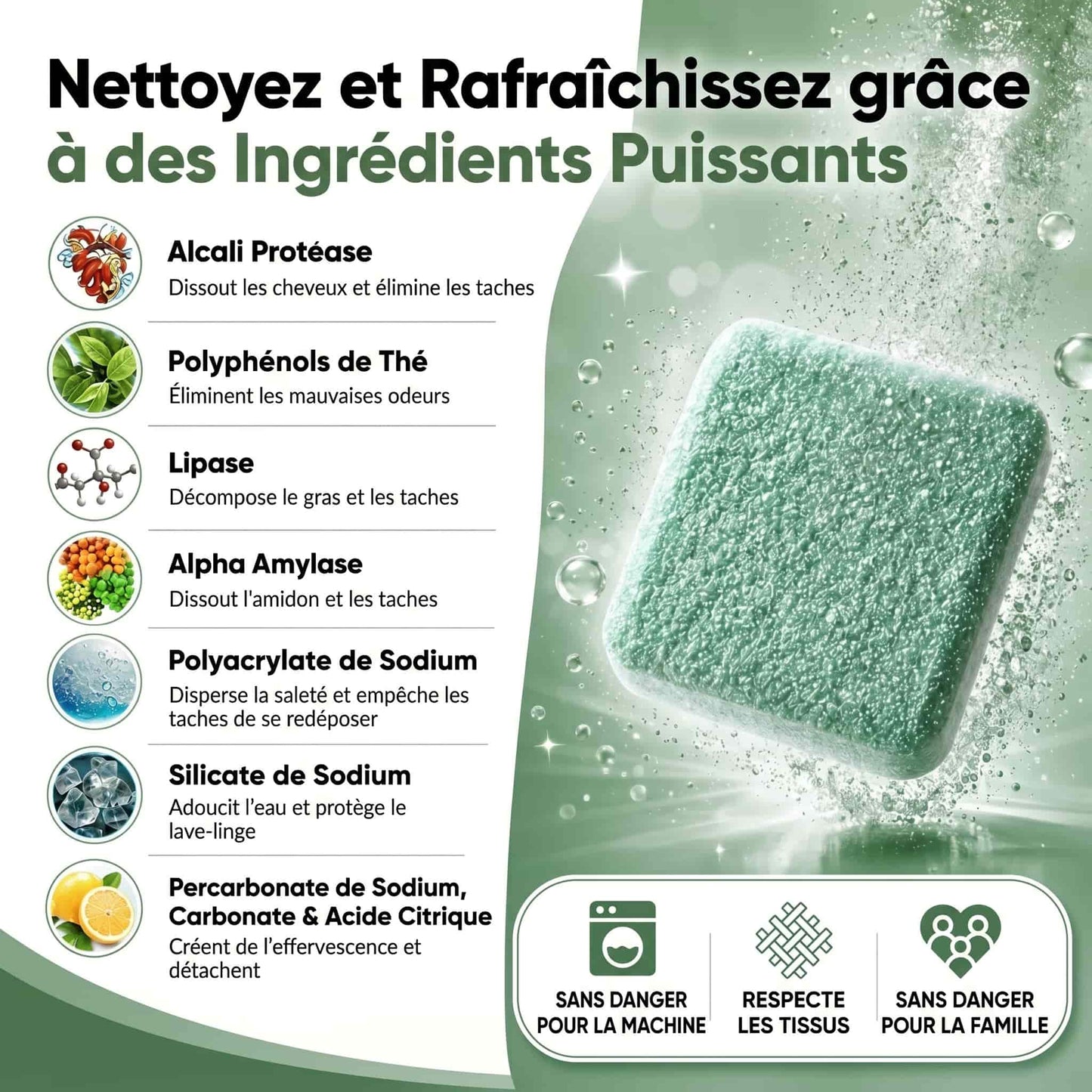 CleanMax - Nettoyant Pour Machine à Laver