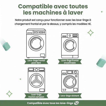 CleanMax - Nettoyant Pour Machine à Laver