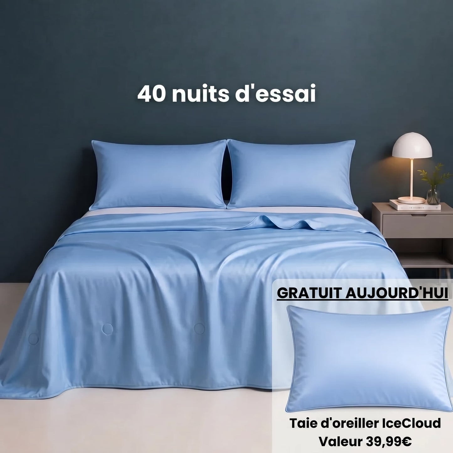 MagicSleep™ - Couverture Rafraîchissante pour les Nuits d'Été