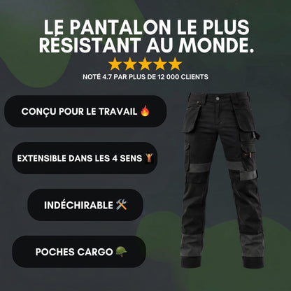 Fromevo™ - Pantalon Cargo Extensible de Travail