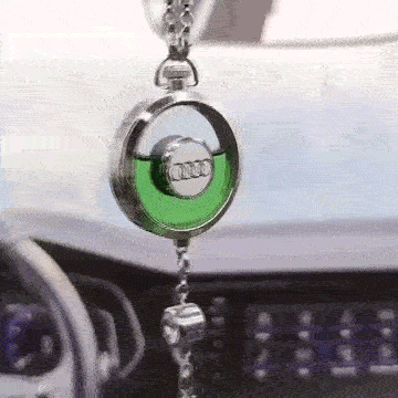 PARFUM DE VOITURE AVEC LOGO (Parfum inclus)